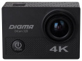 Экшн-камера Digma DiCam 320 4K,  WiFi,  черный [dc320]