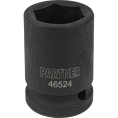 Головка ударная 6-гранная 24 мм, 3/4"DR Partner PA-46524(13003)