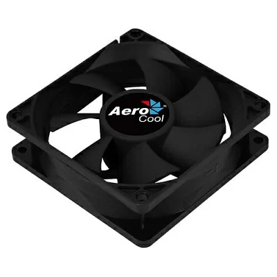 Вентилятор Aerocool Force 8 Red (3пин 80x80x25мм 28.3дБ 1500 об/мин)