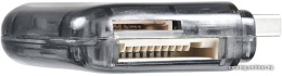 Устройство чтения карт памяти USB2.0 Buro BU-CR-110 черный