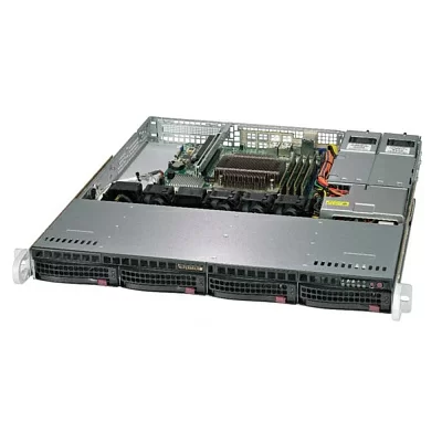 Supermicro SYS-5019C-MR Серверная платформа 1U SATA SYS-5019C-MR SUPERMICRO