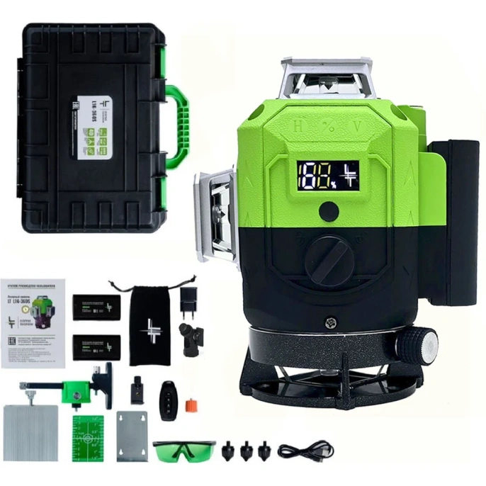 Профессиональный лазерный уровень LT 4D L16-360S