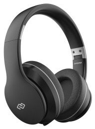 Наушники Digma BT-19 ANC, 3.5 мм/Bluetooth, накладные, черный [bt19]
