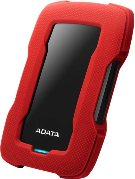 Жесткий диск внешний ADATA HD330 AHD330-1TU31-CRD 1TB 2.5" USB 3.1, LED Indicator, Shock Sensor Protection, Win/Mac/Linux, Red, RTL {20}, (465481)