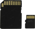Micro SecureDigital 512GB Smartbuy Class10 UHS с адаптером SD SB512GBSDCL10-01