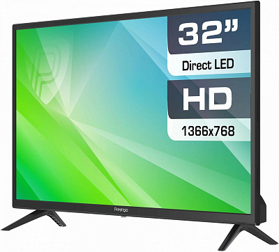 Телевизор LED Prestigio 32" PTV32SS06ZCISBK Top WR черный HD READY 50Hz DVB-T2 DVB-C DVB-S DVB-S2 USB WiFi Smart TV (RUS)