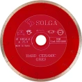 Диск алмазный сплошной (180 мм х 25,4/22,2 мм) HARD CERAMICS Solga Diamant 20010180