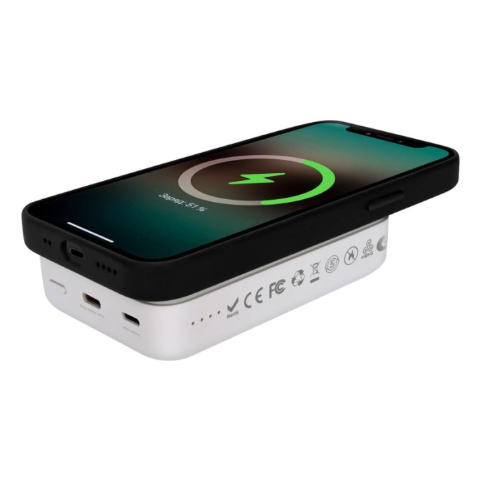 Внешний аккумулятор Power Bank SOLOVE Mi W12 Pro, 10000мAч, белый [w12 pro white rus]
