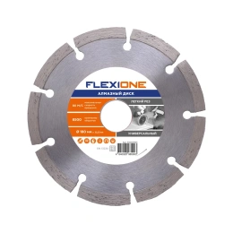 Диск алмазный с сегментированной кромкой универсальный (180х22.2 мм) Flexione 50000925