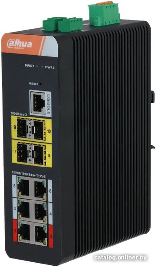 Коммутатор Dahua DH-IS4410-6GT-120, управляемый