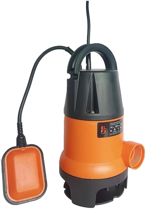 Насос дренажный ELFY EDP450DS,  центробежный, погружной, 8000л/ч [100064192437]