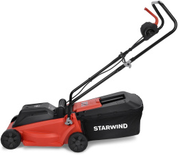 Газонокосилка электрическая StarWind ELM-1200,  32см, несамоходная