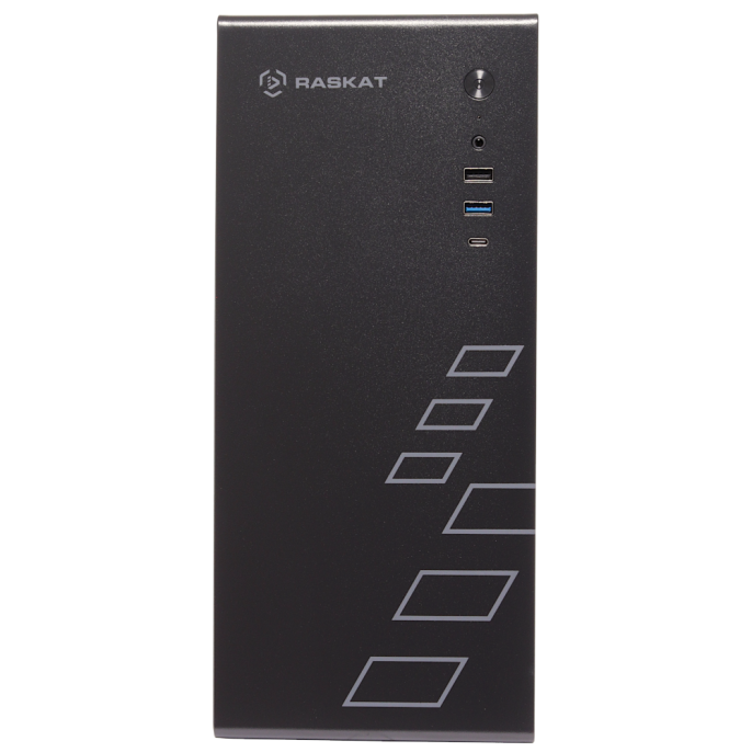 Компьютер Raskat START 100 Intel Celeron G5905, RAM 8GB, SSD 256GB, kb+ms, noOS, black