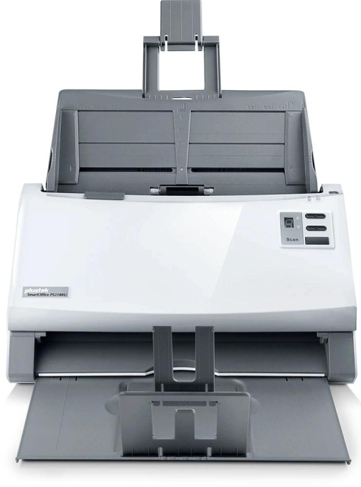 Сканер протяжный Plustek SmartOffice PS3180U 0284TS A4 белый