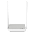 Wi-Fi роутер KEENETIC Netcraze Start, Wi-Fi 4, N300, 2.4ГГц, 4 WAN/LAN, белый [nc-1112]