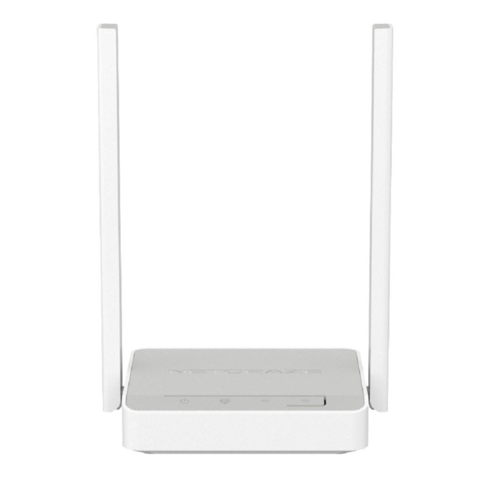 Wi-Fi роутер KEENETIC Netcraze Start, Wi-Fi 4, N300, 2.4ГГц, 4 WAN/LAN, белый [nc-1112]