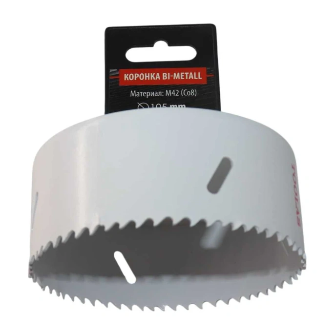 Коронка Bi-Metall 105 мм, М42 Со8% TOOLAS 00007189