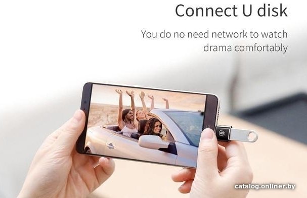 Переходник Baseus CATOTG-01 Type-C (M) to USB (F) без провода Black