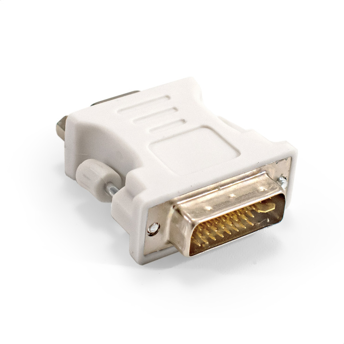 Переходник DVI-I - VGA ExeGate EX-DVI-VGA (29M/15F, экран) EX205307RUS