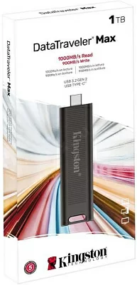 Накопитель Kingston DataTraveler Max DTMAX/1TB USB3.2-C Flash Drive 1Tb (RTL)