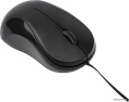 Мышь Оклик 115SR черный оптическая 1000dpi USB для ноутбука 3but (492888)