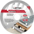 Диск алмазный LUFTER 125мм TURBO SMART ТИП-Х 125мм х 1.6мм х 10мм ТВЕРДАЯ КЕРАМИКА 023-125