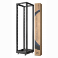 Cabeus RA-45U-1000-BK Открытая стойка 19", 45U, двухрамная, усиленная, цвет черный