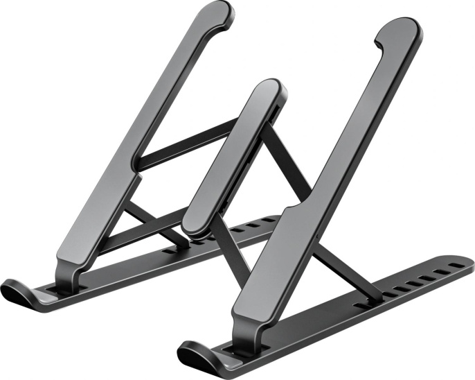 Подставка для ноутбука Buro BU-LS100, 260х20х60 мм, 220г, черный