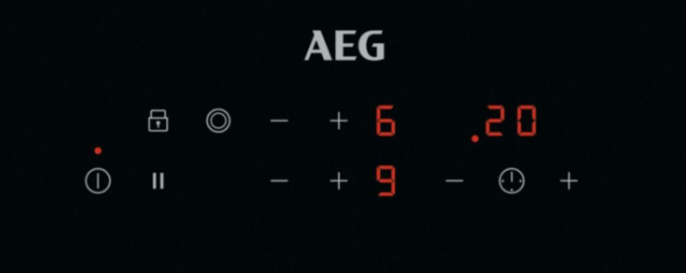 Электрическая варочная панель AEG HRB32310CB, Hi-Light, независимая, черный
