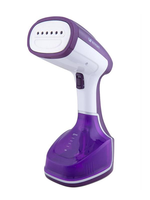 Отпариватель ручной KitFort KT-916-2,  фиолетовый/белый [кт-916-2]