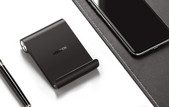 Подставка UGREEN LP106 (50747) Adjustable Portable Stand Multi-Angle. Цвет: черный