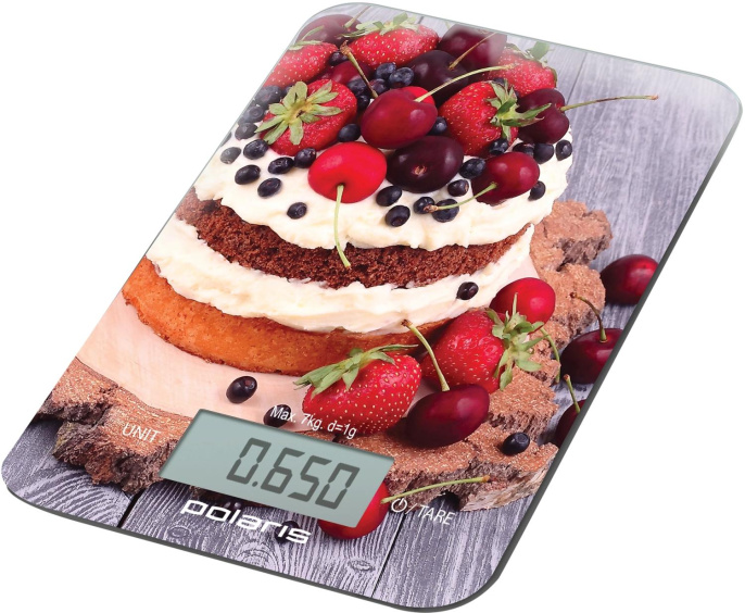Весы кухонные POLARIS PKS 0742DG, рисунок