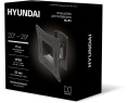 Кронштейн для телевизора Hyundai GL-R1 черный 20"-29" макс.15кг настенный поворот и наклон