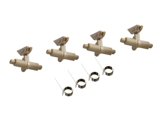 Сепаратор тефлонового вала с пружиной 2A820360 для KYOCERA FS-1000/1010/1018/1020/1030D/1100/1300D CET , CET7822