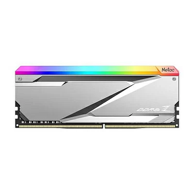 Оперативная память Netac Z RGB 32GB (2x16GB) DDR5-7200 (PC5-57600) C34 Silver 34-45-45-115 1.4V XMP Dual DIMM Kit