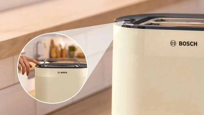 Тостер Bosch TAT2M127,  бежевый