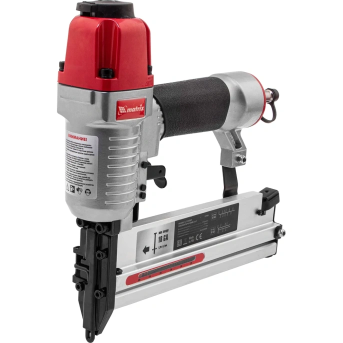 Пневматический нейлер-степлер с регулировкой глубины MATRIX 2 в 1 57428