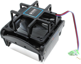 Охладитель TITAN COMPUTER DC-478G825Z/N Cooler 478, 24.3дБ, 2750об/мин, Al