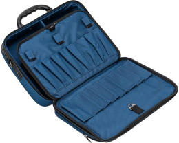 Сумка для инструментов Сибртех 90236 8л 2отд. 10карм. синий/черный