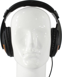 Полноразмерные наушники с микрофоном гарнитура ExeGate Office HS-130S регулировка оголовья, 2x3.5мм, динамик 40мм, 20-20000Гц, длина кабеля 2.2м, регулировка громкости EX295315RUS