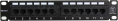 Rexant 04-0025 Панель коммутационная 10", 1U, 12 портов UTP, RJ-45, CAT 5e