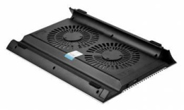 Подставка для ноутбука DeepCool N8, 17", 380х278х55 мм, 3хUSB, вентиляторы 2 х 140 мм, 1244г, серебристый [dp-n24n-n8sr]