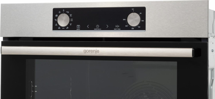 Духовой шкаф электрический Gorenje BO6735E05X,  77л,  дверца с 2 стеклами,  нержавеющая сталь