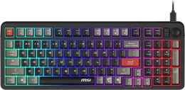Клавиатура MSI Forge GK110, USB, мембранная, черный/серый [s11-04ru258-hh9]