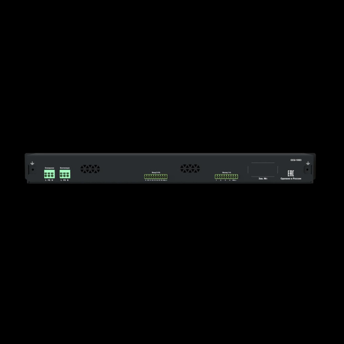 Контроллер мониторинга и управления ELEMY CCU-1003 Устройство мониторинга и управления микроклиматом CCU-1003/16