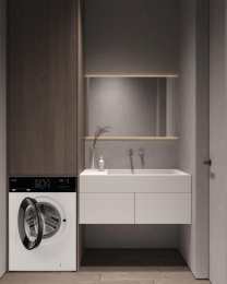 Стиральная машина WEISSGAUFF WM 45127 DC Inverter Steam, с фронтальной загрузкой, 7кг, 1200об/мин, с паром, инверторная