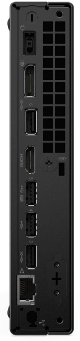 Неттоп Lenovo ThinkCentre Neo 50q G5 slim Core 5 210H 2.2 8Gb SSD512Gb UHDG без ОС GbitEth WiFi BT 90W kb мышь клавиатура черный 13B9004TUM
