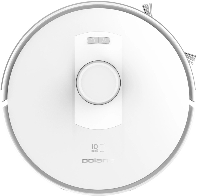 Робот-пылесос Polaris IQ Home PVCR 5003, 45Вт, белый/серый
