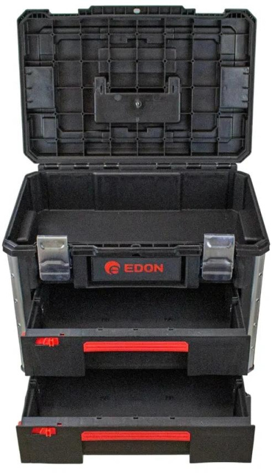 Ящик для инструментов EDON TH-2220, черный [39765]