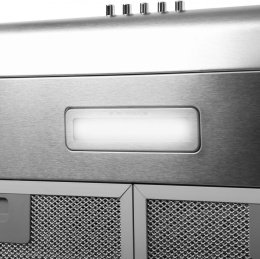 Вытяжка козырьковая Hyundai HFH 6130 IX нержавеющая сталь управление: кнопочное 1 мотор